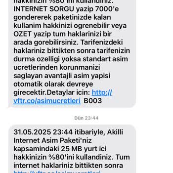 Kullanmadığım Halde Aşım Paketi Yansıtıldı, Mağdur Edildim