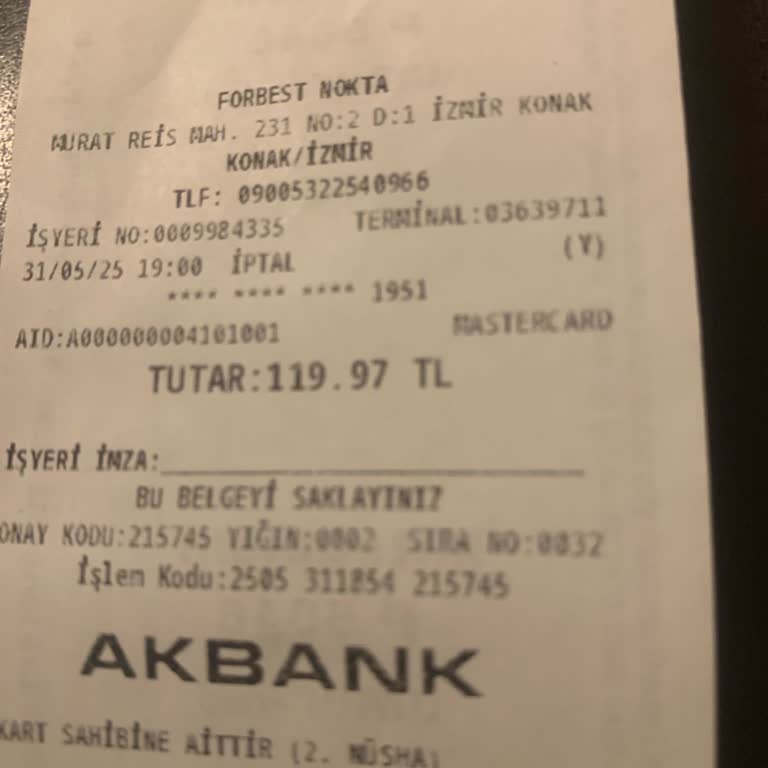 Forbest Kasa Çalışanının Saygısız Tavrı