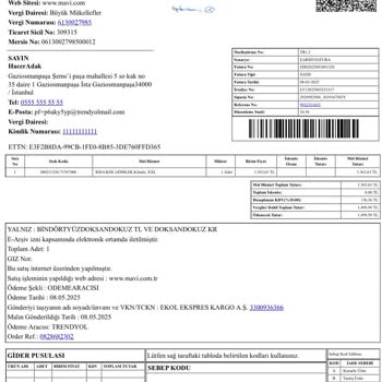 Trendyol'dan Alınan Ürünün İadesi Gerçekleştirilmiyor