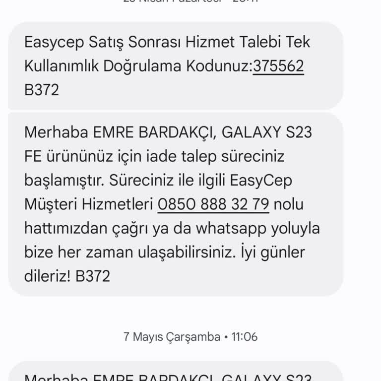 İade Edilen Ürünün Ücretini Aylarca Alamamak Ve Müşteri Hizmetlerinden Destek Görememek