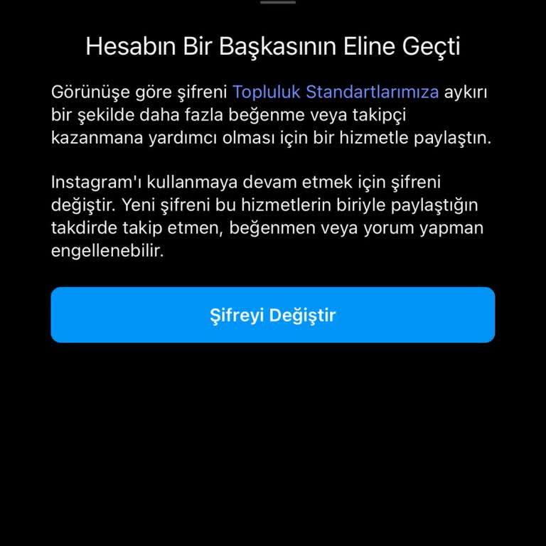 Instagram Hesabımın Yanlışlıkla Kapatılması Nedeniyle Mağduriyet Yaşıyorum