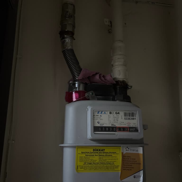 Doğalgaz Vanası Çalışma Sonrası Yerine Takılmadı, Mağdurum