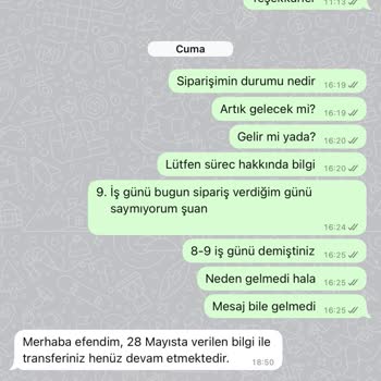 Siparişim Gecikti, Fiyat Düştü, Mağdur Oldum