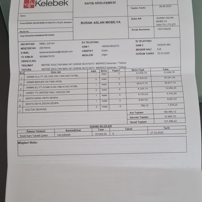 Kelebek Mobilya Halı İadesinde Dayatma Ve Süre Kısıtlaması Mağduriyeti