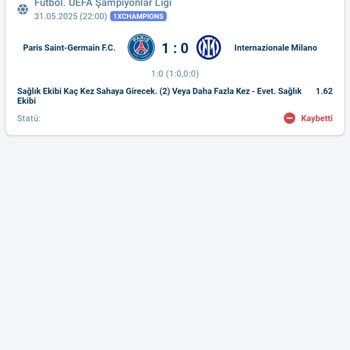 1xbet Kazanan Bahsin Kayıp Gösterilmesi Ve İletişim Sorunları