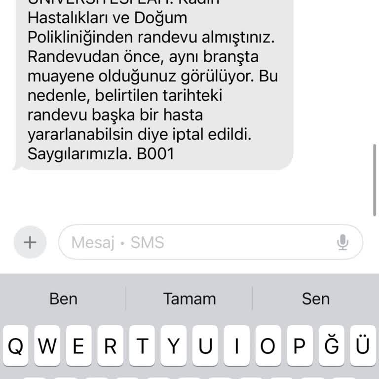 Gebelikte Randevu İptaliyle Mağduriyet Yaşıyorum