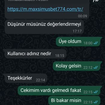 Maxsimusbet Kazanç Ödemesi Yapmıyor Ve Müşteri Desteği Yok