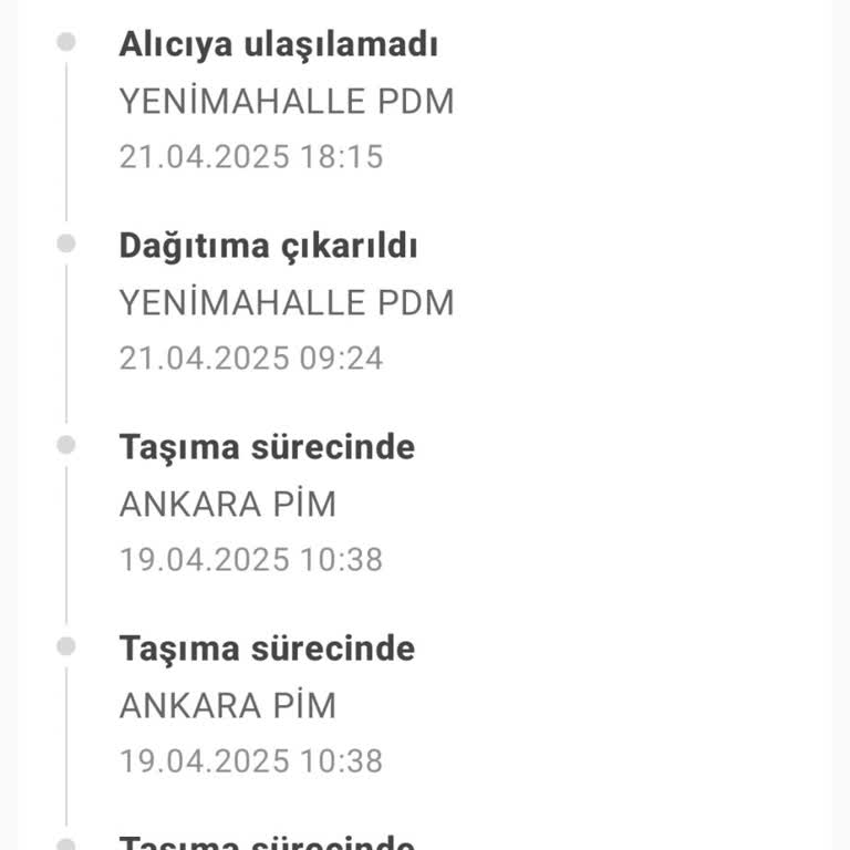 Kargo Kayboldu, İade Ve Bilgilendirme Yapılmıyor