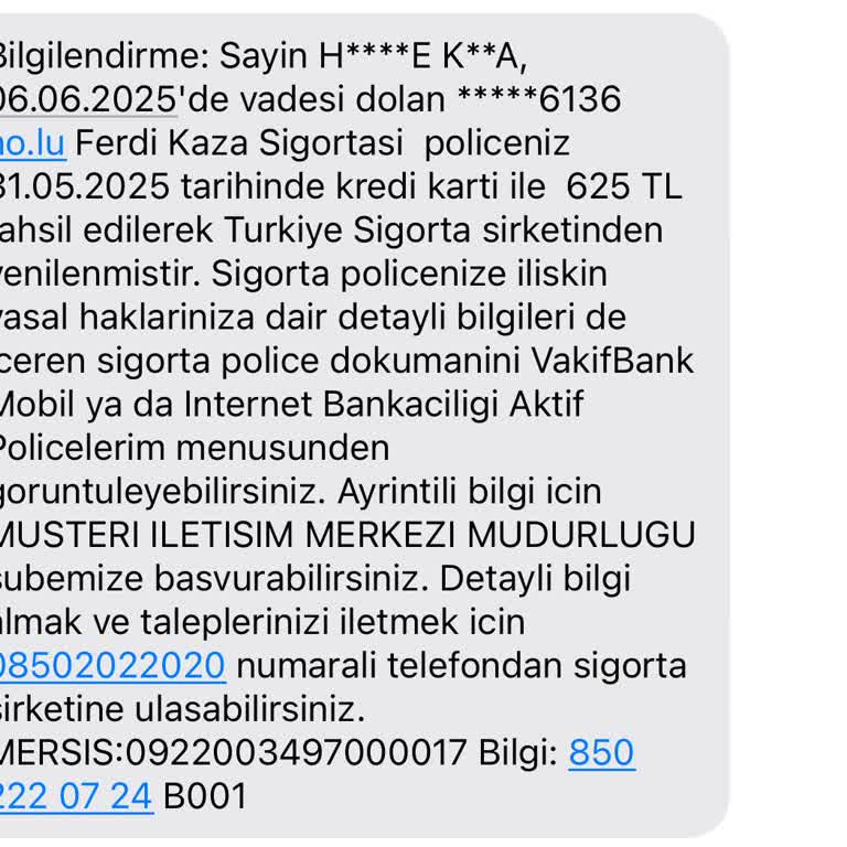 İzinsiz Poliçe Yenilemesi Ve İptal Sorunu: VakıfBank Ve Türkiye Sigorta'ya Ulaşamıyorum