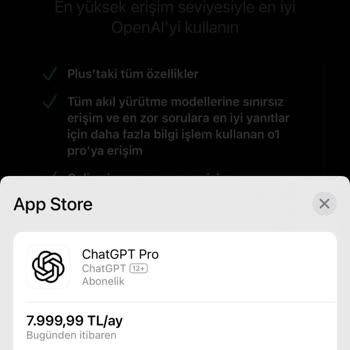 ChatGBT Premium Aboneliğimde Kısıtlama Ve Ek Ücret Talebi Mağduriyeti