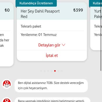 Ek Paket İptalinde Görüntüleme Ve İptal Sorunu