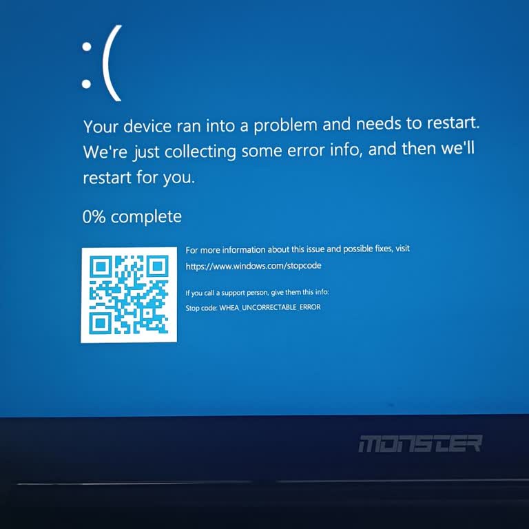 Monster Notebookta 15 Aydır Çözülemeyen Mavi Ekran Sorunu