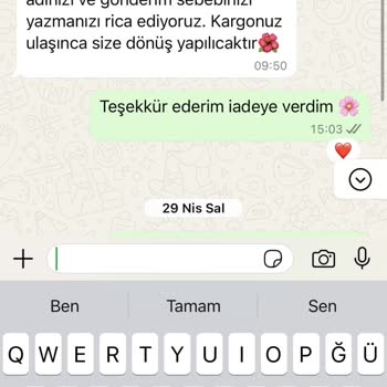 İade Edilen Ürünün Ücretinin Uzun Süre Yatırılmaması Ve Oyalayıcı Yanıtlar