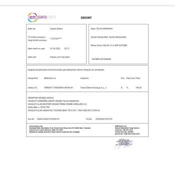 Ödeme Yapıldığı Halde UC Veya Para İadesi Yapılmadı
