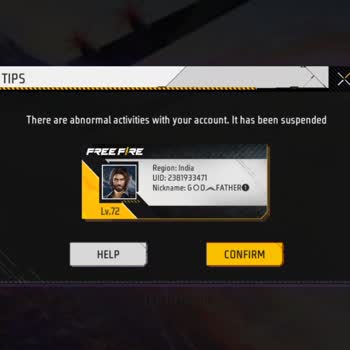Free Fire ID Unban Request