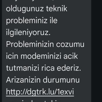 Digiturk İnternetimde İlk Günden Beri Kopmalar Ve Hız Sorunları Yaşıyorum