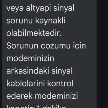 Digiturk İnternetimde İlk Günden Beri Kopmalar Ve Hız Sorunları Yaşıyorum