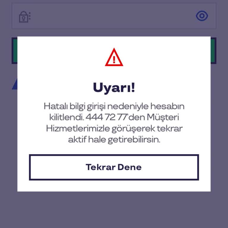 Şifre Sıfırlamada Kullanıcı Dostu Olmayan Süreç Ve Kısıtlı Anlaşmalı Noktalar