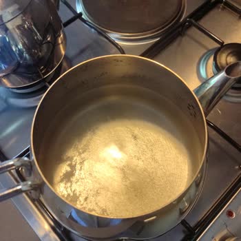 Abant Su'da Kaynatınca Oluşan Tortu Sorunu