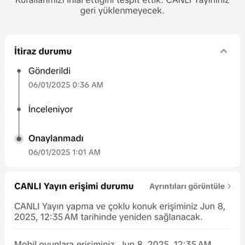 TikTok Canlı Yayın İhlali Haksız Yere Kaldırılmıyor