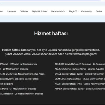 Honor Servis Günlerinde Ekran Filmi Değişimi Yapılmadı, İletişim Sorunu Yaşadım