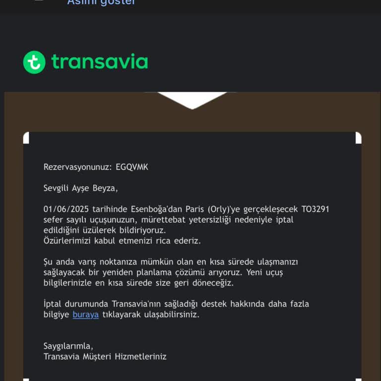 Uçuş İptali Ve Alternatifsiz Bırakılma Mağduriyeti