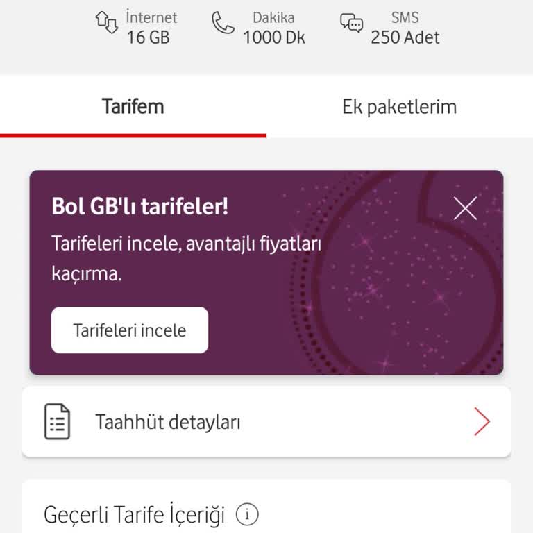 Vodafone'da Yüksek Fiyatlar Ve Uygun Tarife Bulamama Mağduriyeti