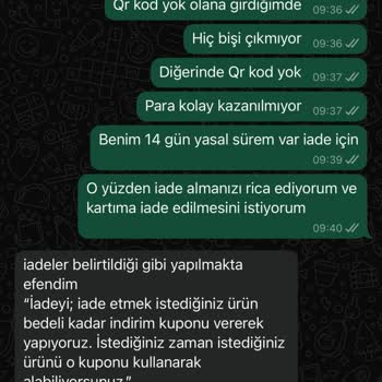 Ayıplı Ürün Ve İade Sürecinde Mağduriyet Yaşadım