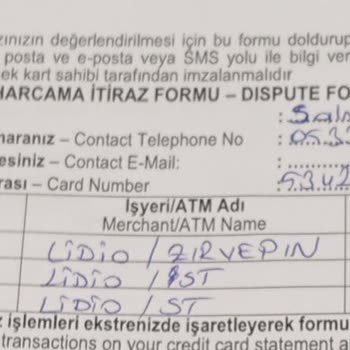 İzinsiz Açılan Sanal Kart Ve Hesabımdan Yapılan Yüksek Miktarda Para Çekimi