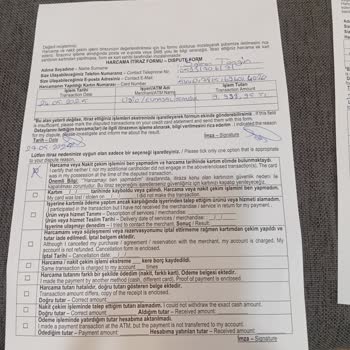 İzinsiz Açılan Sanal Kart Ve Hesabımdan Yapılan Yüksek Miktarda Para Çekimi