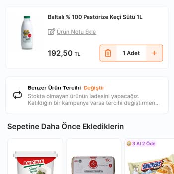 Sanal Market Siparişlerinde Sürekli Eksik Ve Hatalı Ürün Sorunu