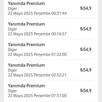 Vodafone Premium Üyelik Ücretleri Hatalı Ve Fazla Kesildi