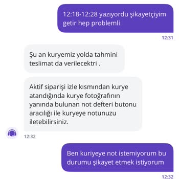 Getir Siparişim Geç Geliyor, Temsilci İlgisiz Davranıyor