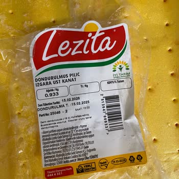 A101'den Alınan Lezzita Kanatlarda Temizlenmemiş Tüy Sorunu