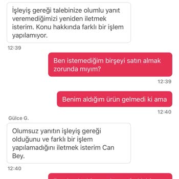 Yanlış Ve Kusurlu Ürün Gönderimi, Destek Sıfır!