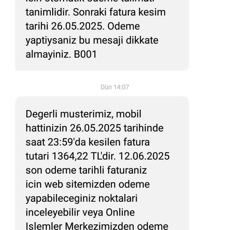 Türk Telekom Operatör Değişikliği Sonrası Haksız Ceza Ve Yüksek Fatura