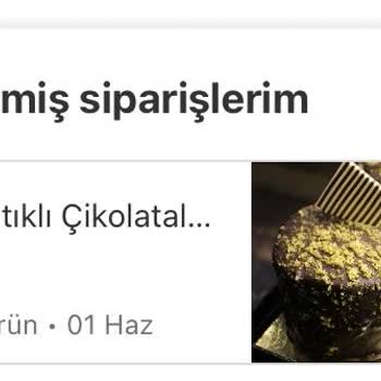 Tuzla Fırın Cafe & Pastane Sipariş Ettiğim Ürünle Teslim Aldığım Ürün Aynı Değildi