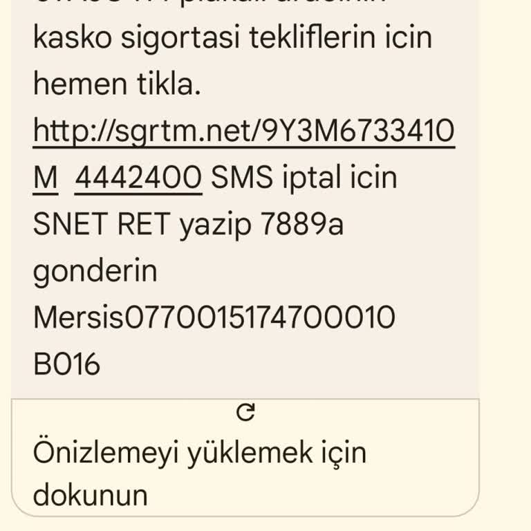 Defalarca Aramama Rağmen SMS Almaya Devam Ediyorum