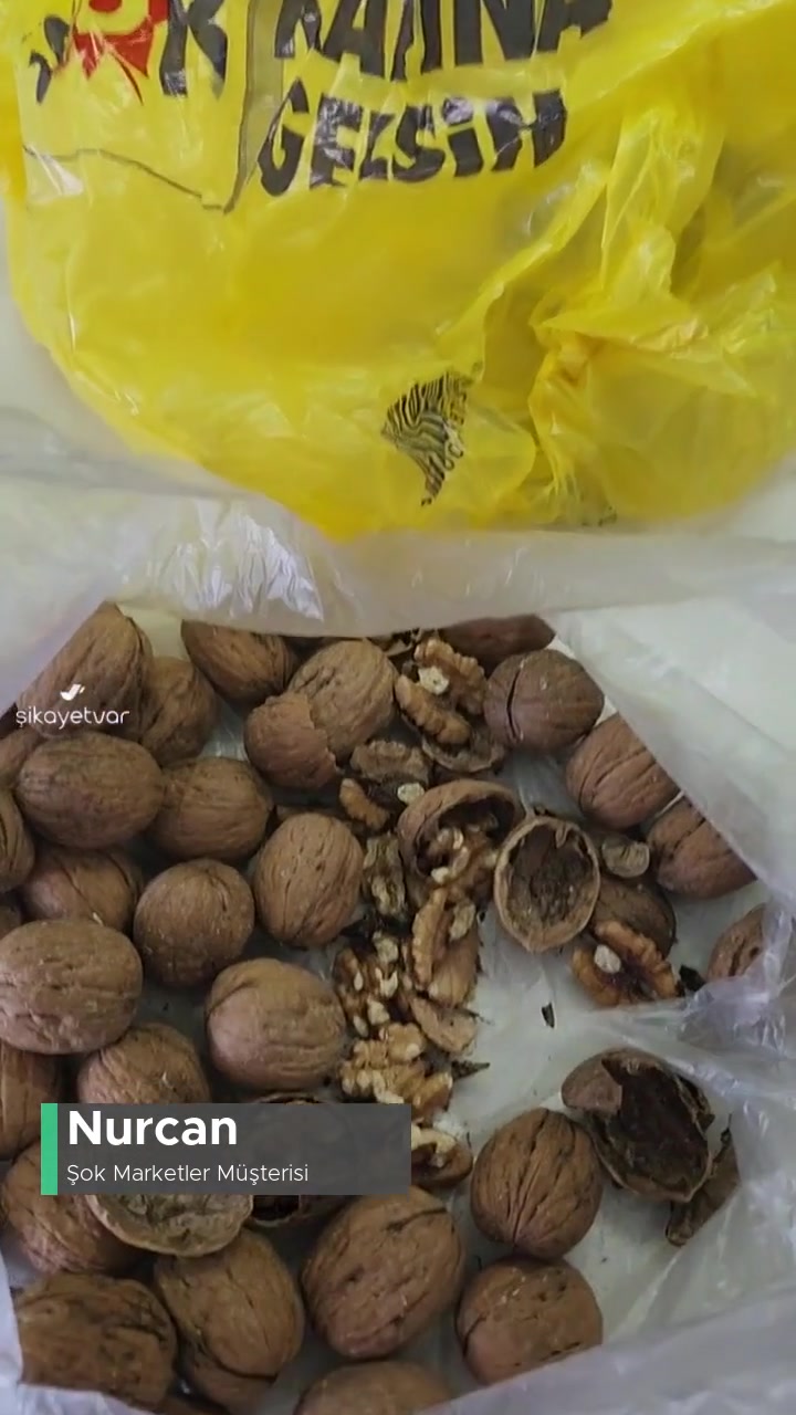 Şok Marketler Bayatlıktan Kelebek Oluşmuş Ceviz videonun kapak resmi