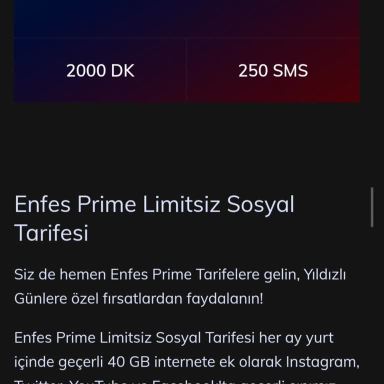 Sosyal Medya Sınırsız Kullanım Hakkım Tanımlanmadı