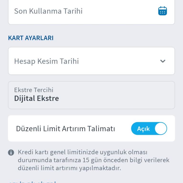 Pasif Kredi Kartımı Aktifleştiremiyorum