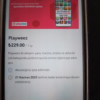 Playweez Onayım Olmadan Yapılan Abonelik Ücretlendirmesi ve Haksız Fatura Yansıtılması