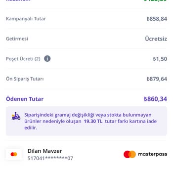 İptal Edilen Siparişin İadesi Yapılmadı, Mağdur Oldum