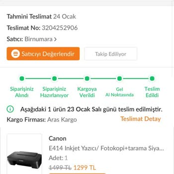 Faturasız Gelen Yazıcı Nedeniyle Garanti Mağduriyeti