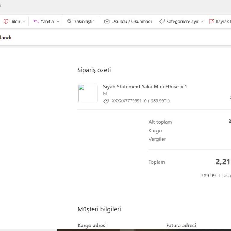 Esdelado Elbisem 5 Aydır Teslim Edilmedi İletişim Kuramıyorum