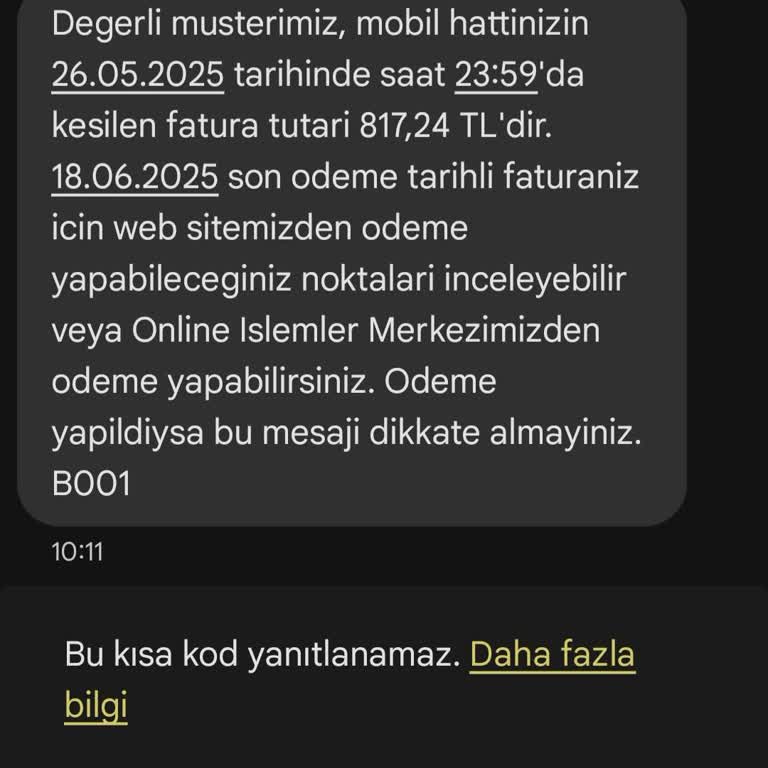 Taahhüt Sonrası Beklenmedik Yüksek Fatura Ve Haksız Ücretlendirme Deneyimi
