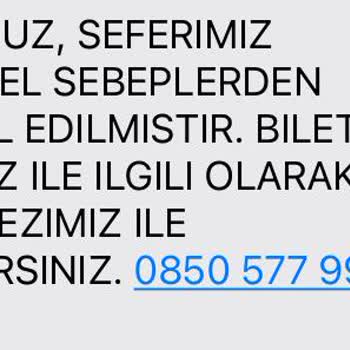 Sefer İptali Ve Yetersiz Müşteri Hizmeti Nedeniyle Yaşanan Mağduriyet