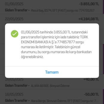 Sipariş Sonrası Para İadesi Ve İletişim Problemi Yaşadım