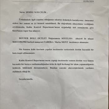 Kısa Sürede Yıpranan Kaban Ve İlgisiz Boyner Müşteri Hizmetleriyle Hayal Kırıklığı