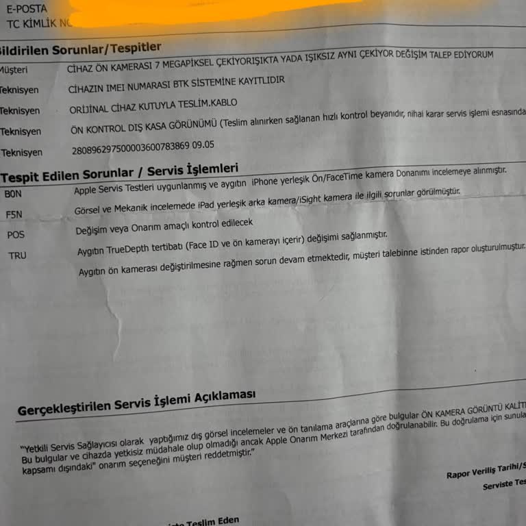 Migros Aldığım Kusurlu Telefonun İadesi Kabul Edilmedi